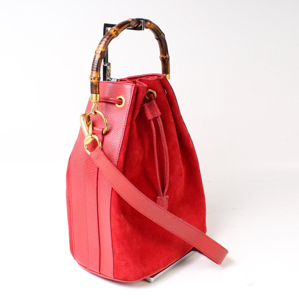 Gucci 001- Bamboo Bucket Bag