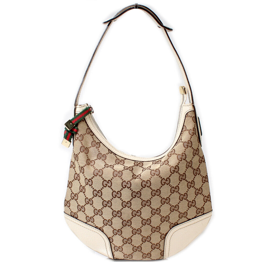Gucci Princy Monogram Shoulder Bag Princy Hobo
