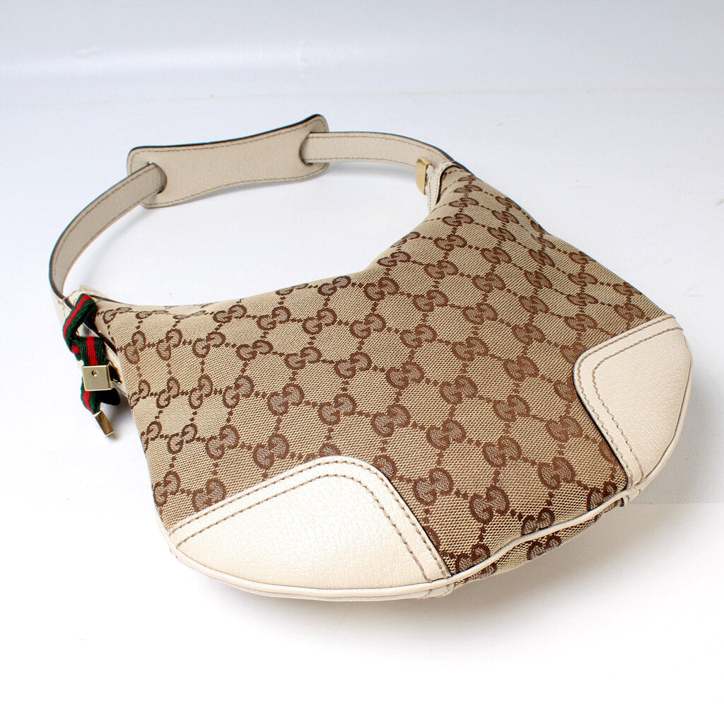 Gucci Princy Monogram Shoulder Bag Princy Hobo