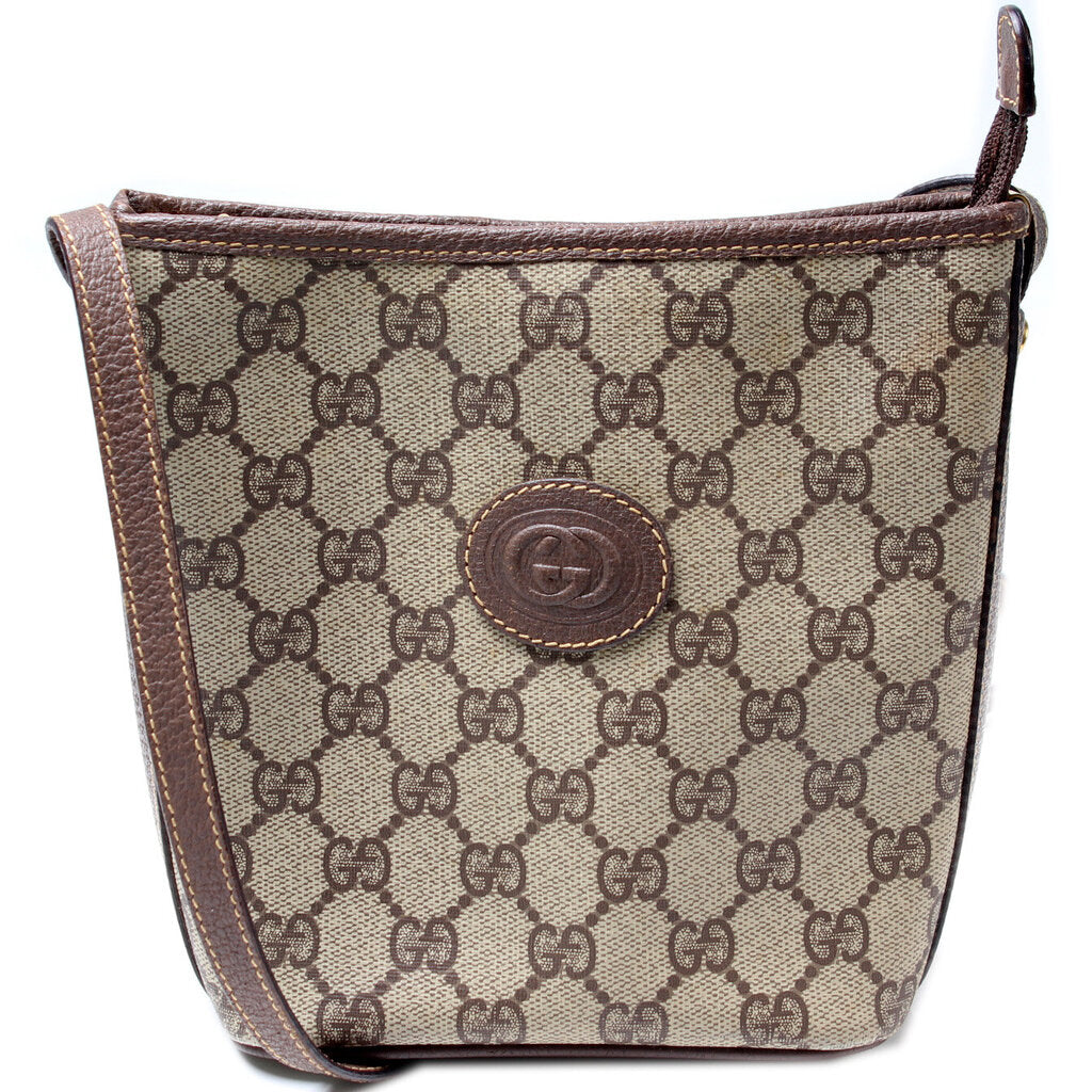 Gucci 007-89- GG Supr Mini Bucket Bag