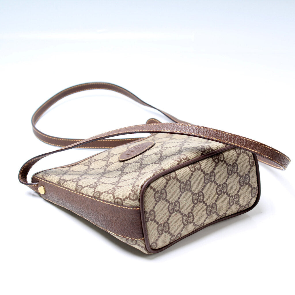 Gucci 007-89- GG Supr Mini Bucket Bag