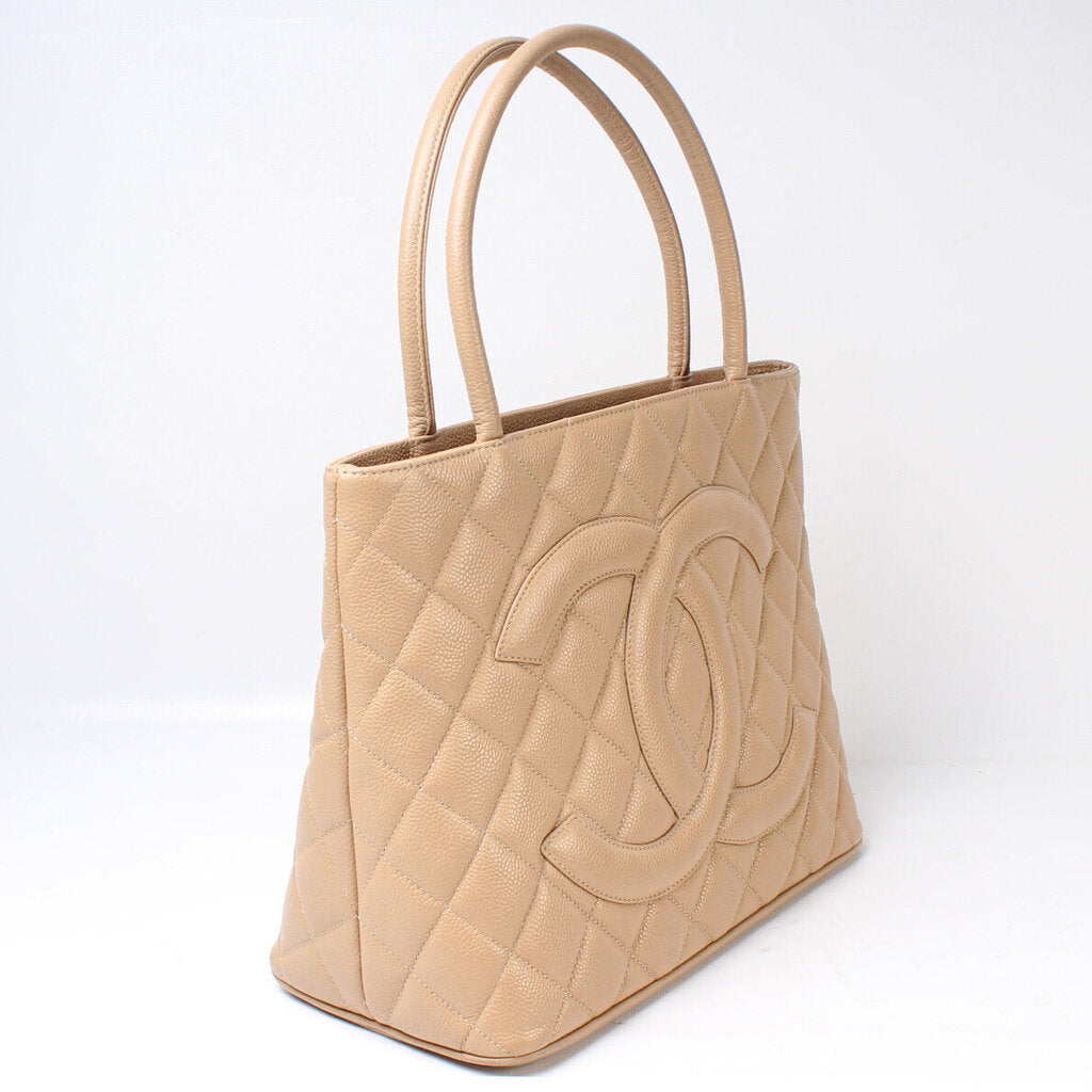 Chanel Medallion Caviar Tote Bag Caviar 10