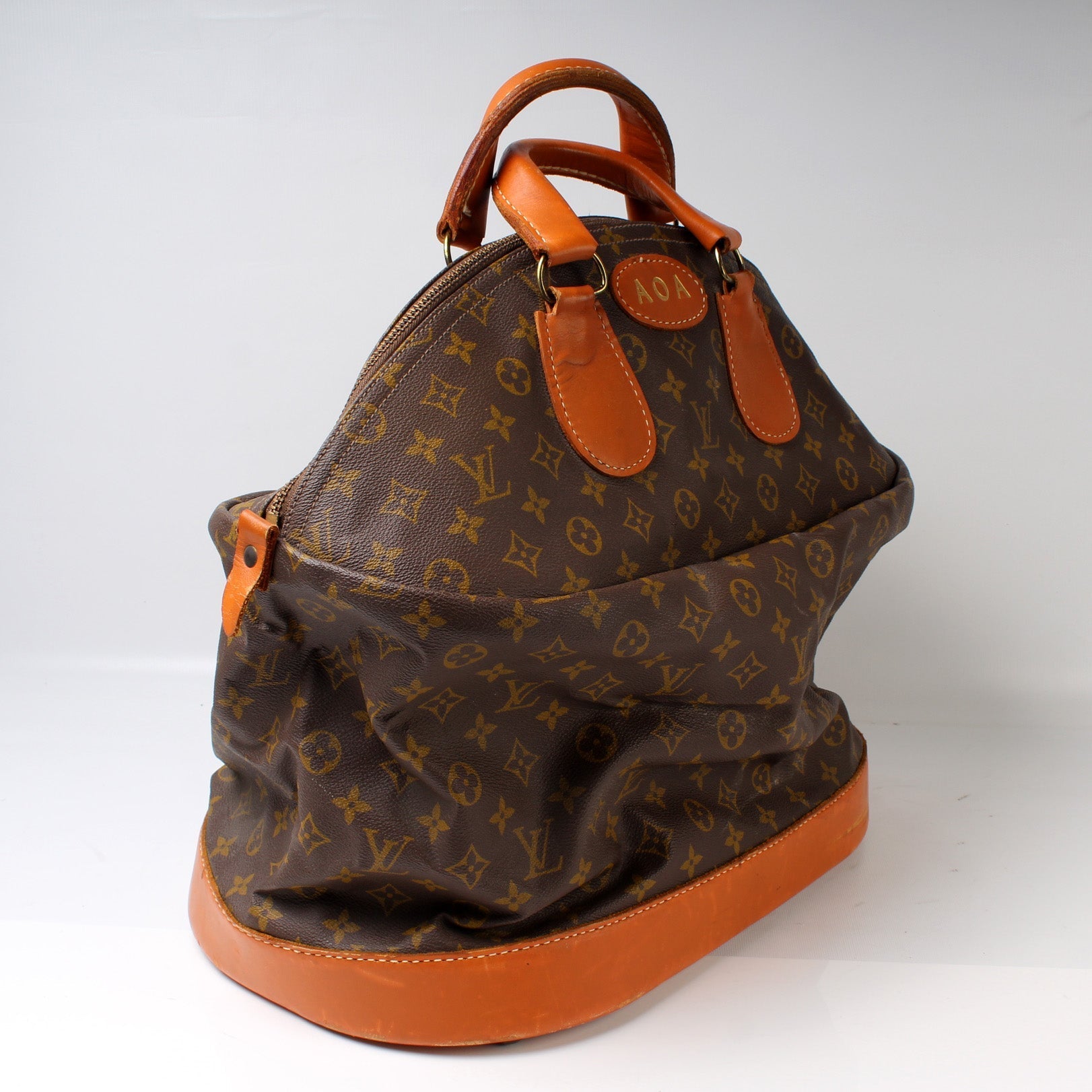 Louis Vuitton Steamer French Company Monogram Handbag
