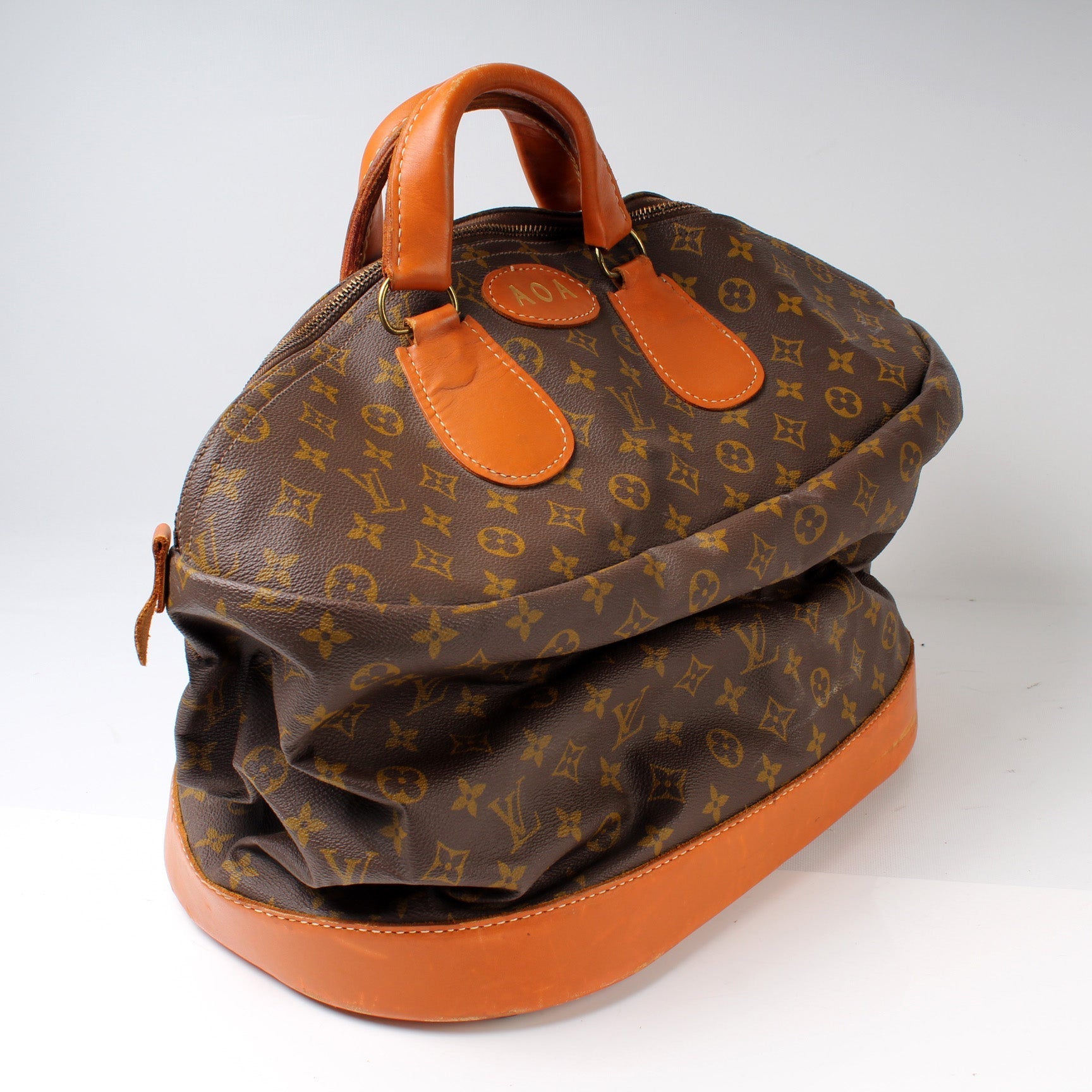 Louis Vuitton Steamer French Company Monogram Handbag