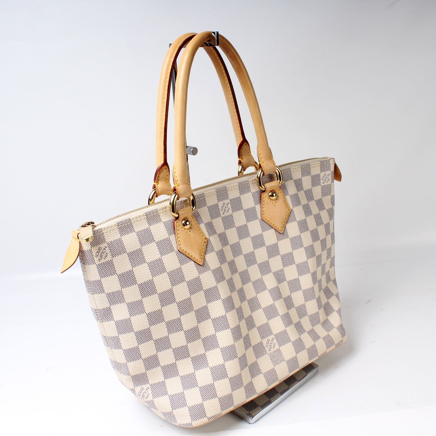 Louis Vuitton Saleya Azur PM Damier Handbag Azur 3