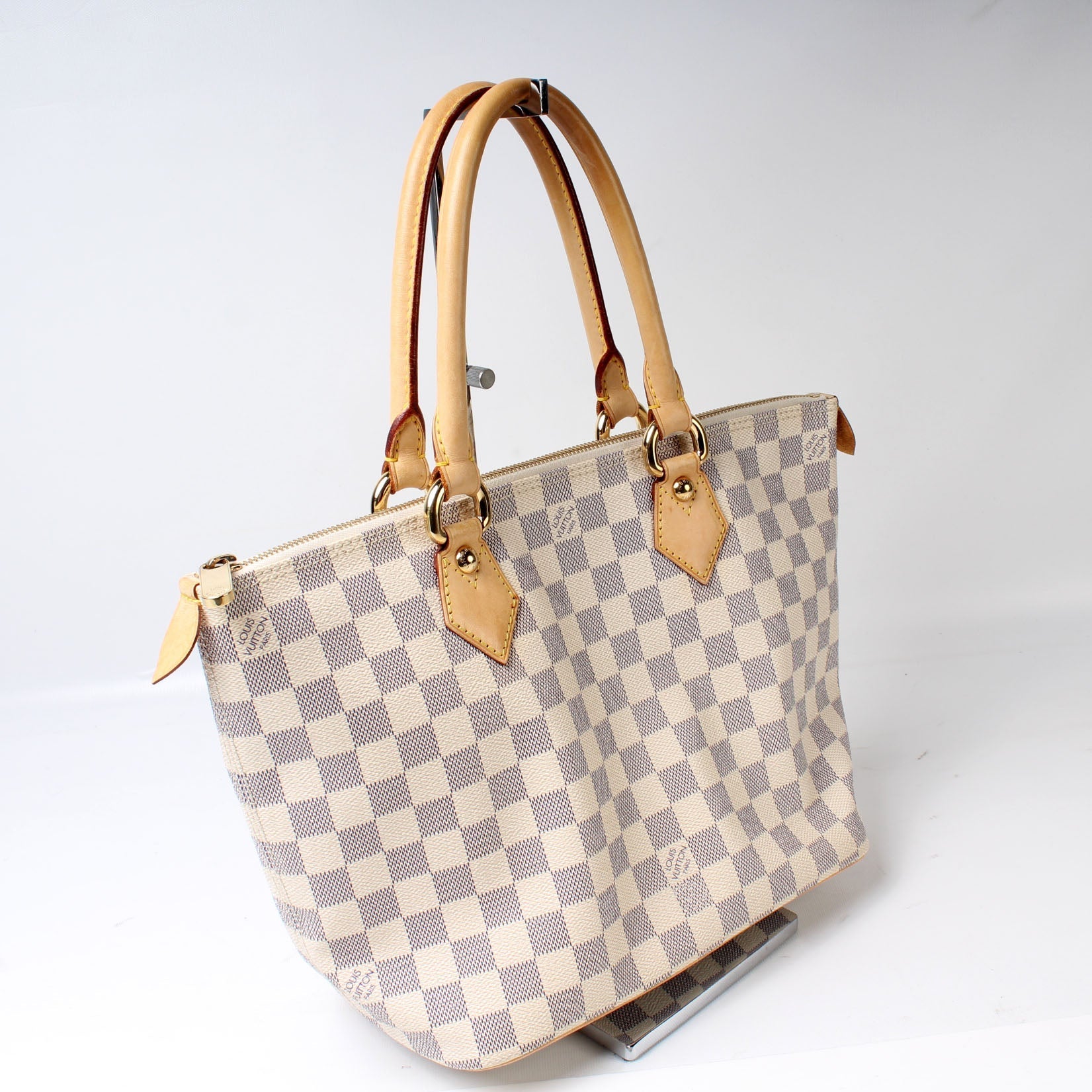 Louis Vuitton Saleya Azur PM Damier Handbag Azur 3