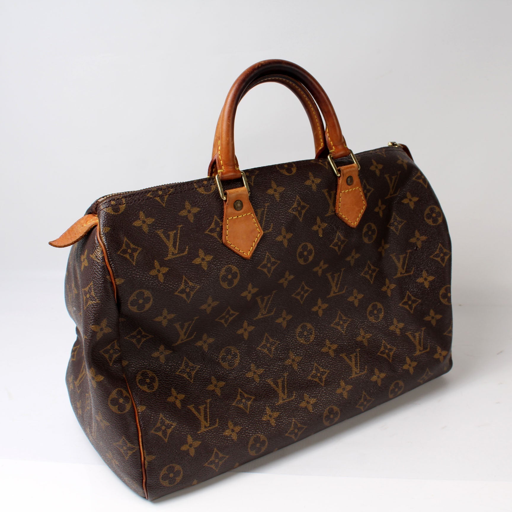 Louis Vuitton Speedy 35 Monogram Handbag Monogram 21