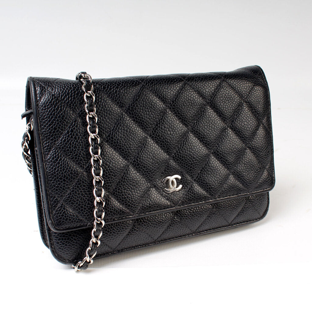 Chanel WOC Classic Quilted Caviar Clutch Bag Caviar 2