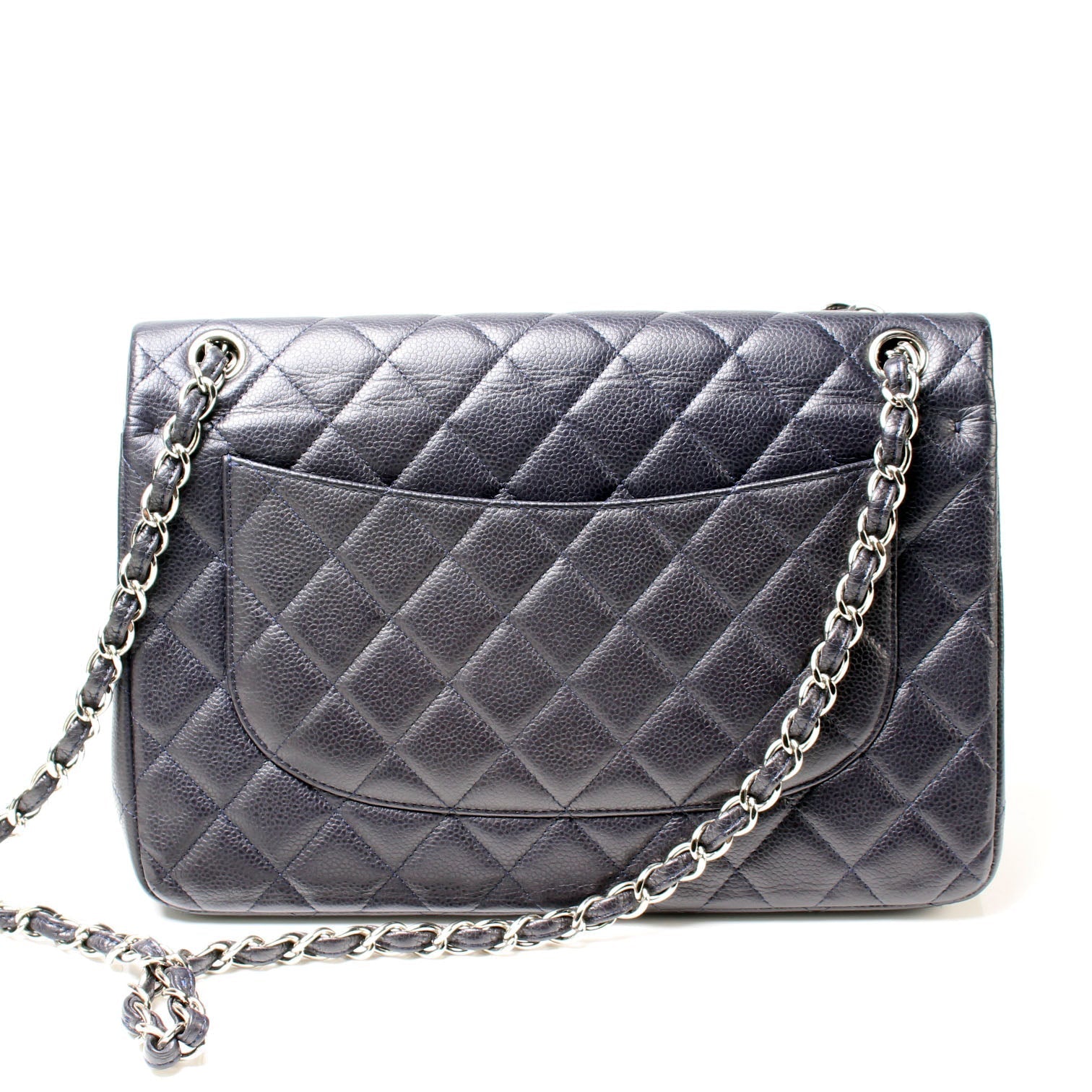 Chanel Classic Flap Jumbo Caviar 18M Handbag