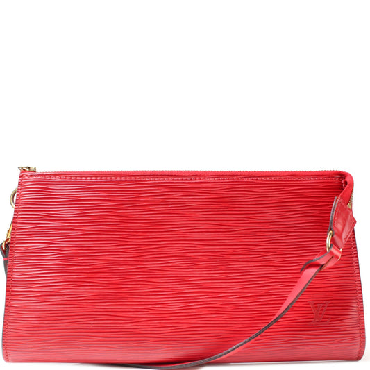 Louis Vuitton Pochette Accessories Epi Clutch Bag