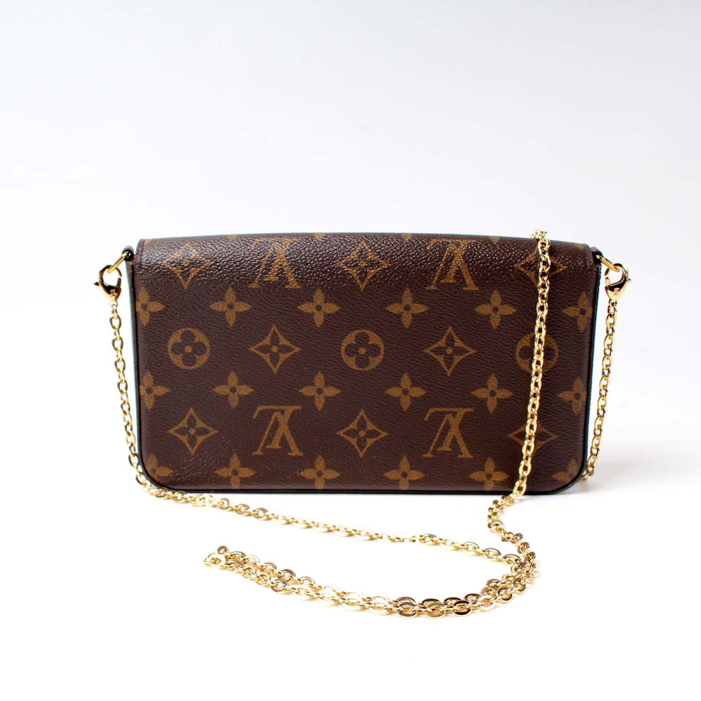 Louis Vuitton Pochette Felicie Monogram Clutch Bag Monogram 28