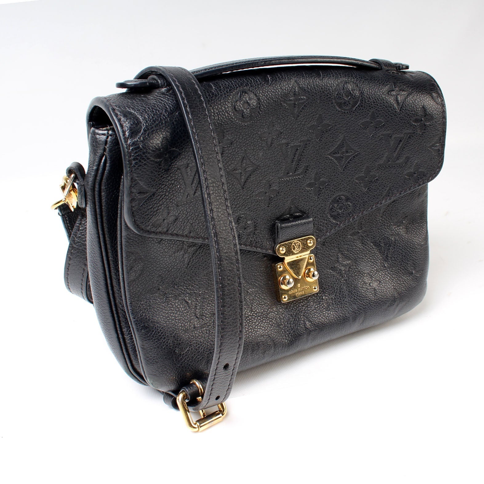 Louis Vuitton Pochette Metic Empreinte Clutch Bag