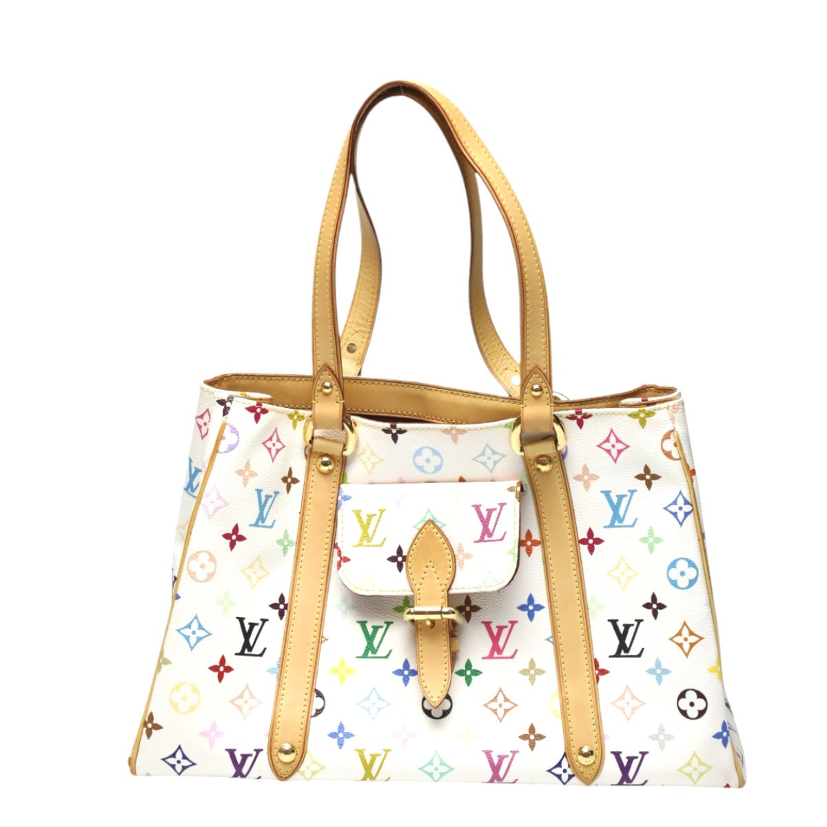 Louis Vuitton M40094 Bron Aurelia MM Monogram Multicolor Handbag