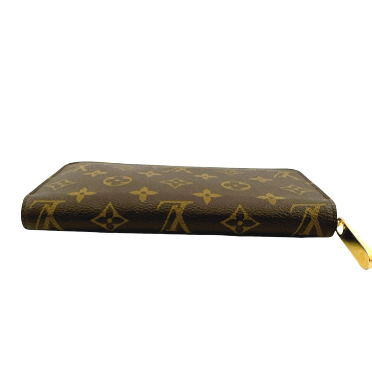 Louis Vuitton Long Purse M41895 x fuchsia Monogram Canvas Brown Wallet Case