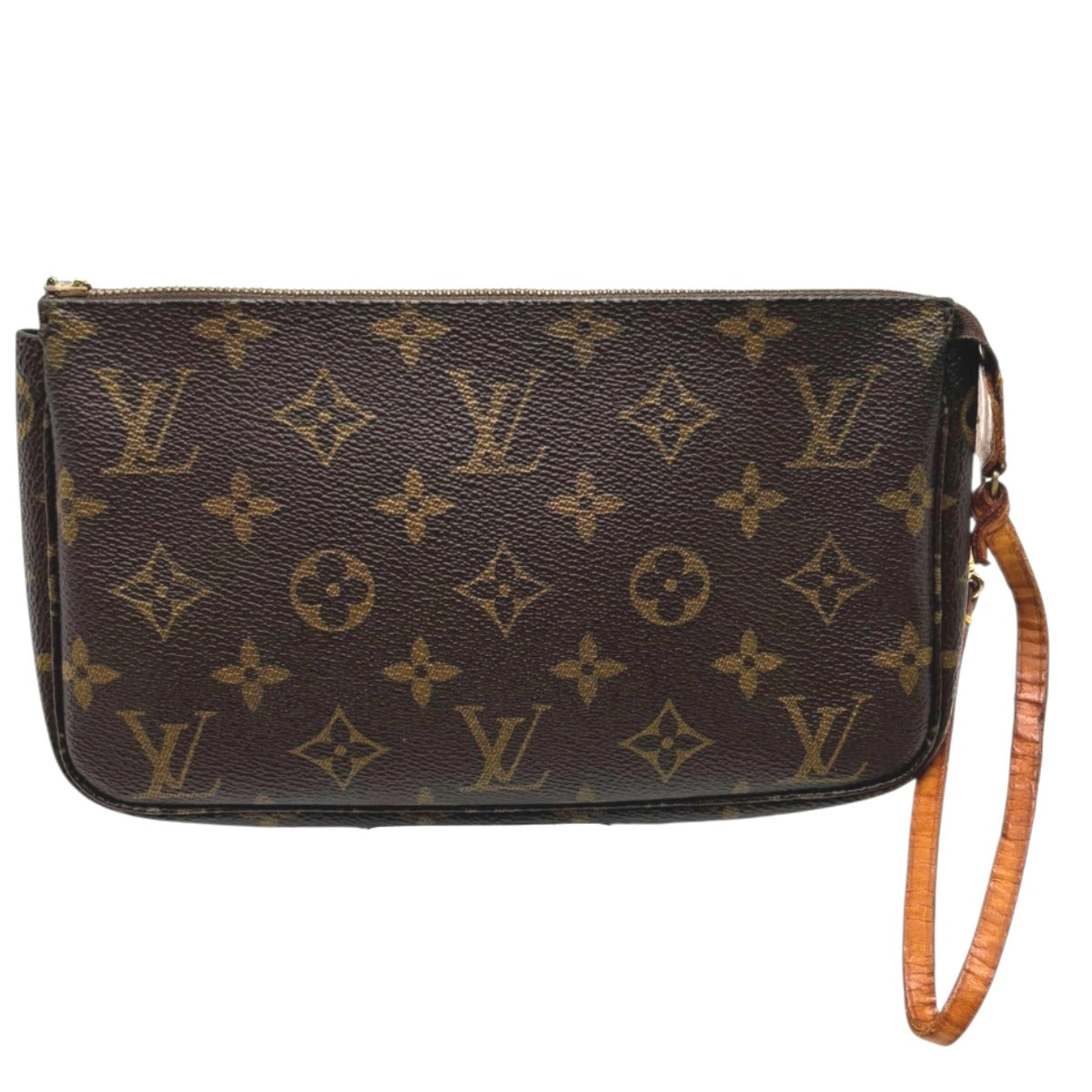 Louis Vuitton Pouch M51980 Pochette Accessoires Monogram Canvas Brown Clutch Bag 0