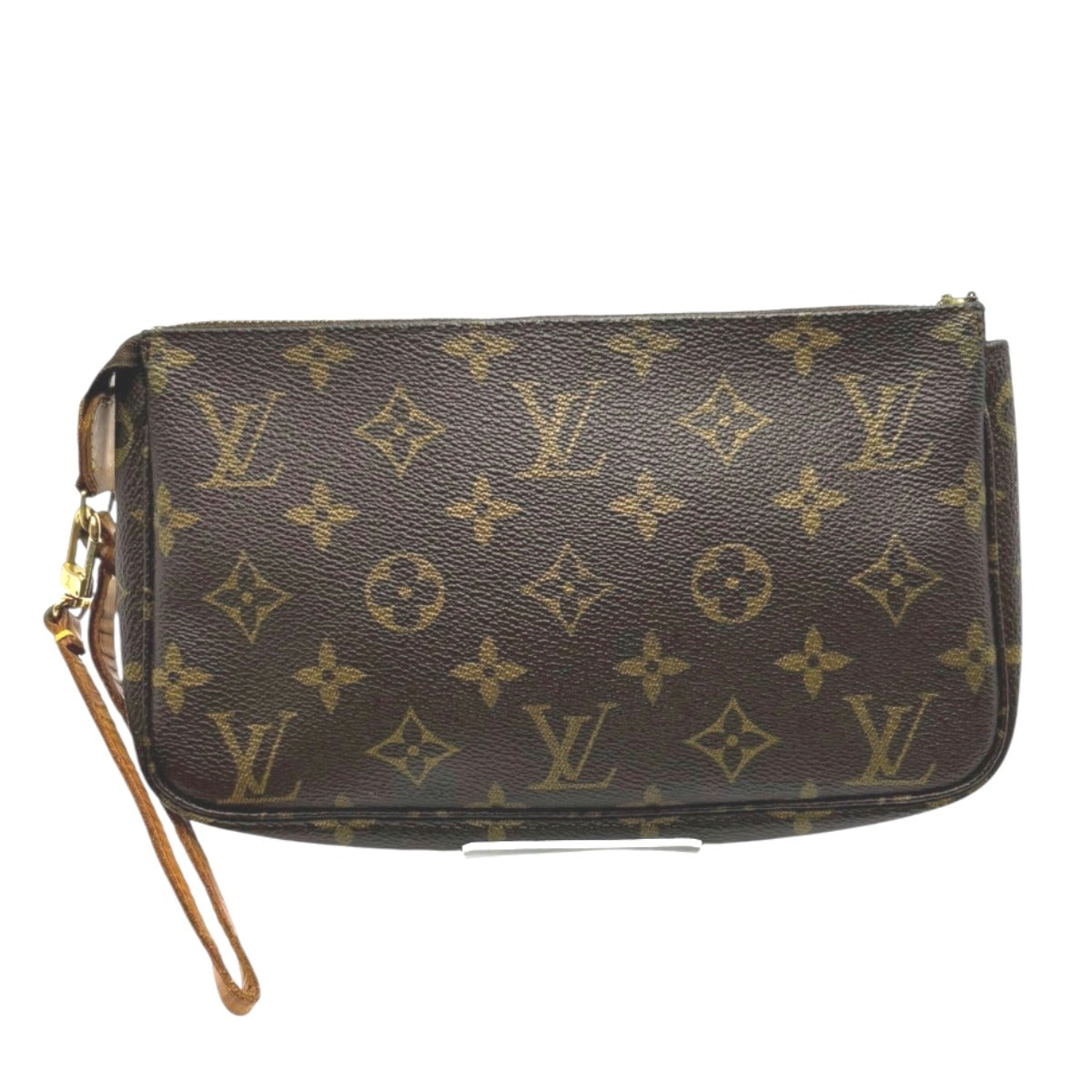 Louis Vuitton Pouch M51980 Pochette Accessoires Monogram Canvas Brown Clutch Bag 0