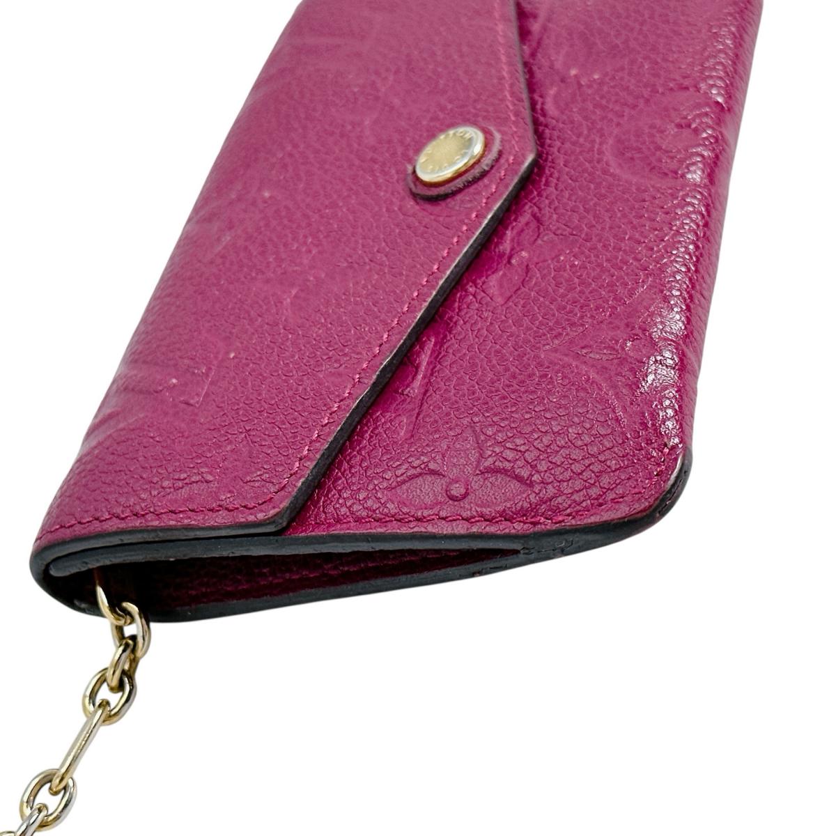 Louis Vuitton Pouch M61566 Ann Platt Ann Monogram Pink Clutch Bag