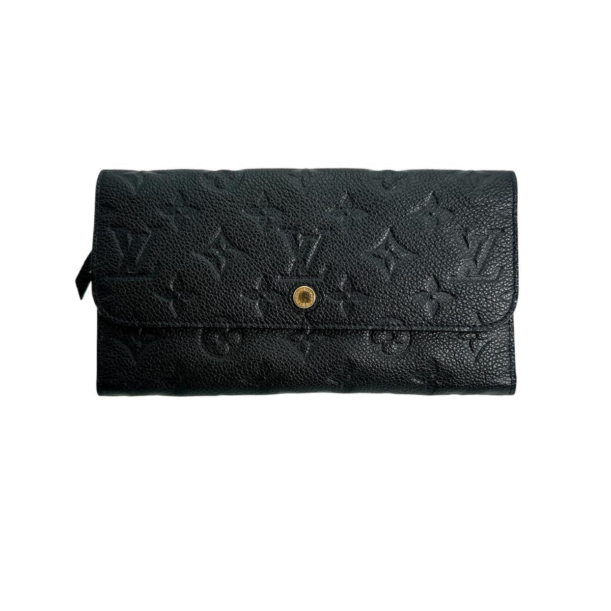 Louis Vuitton Long Purse M60258 Ann Platt Monogram Leather Navy Wallet Case 0