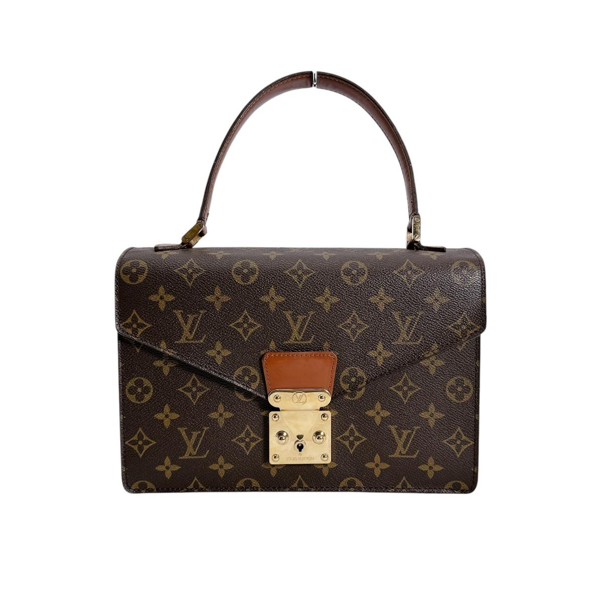 Louis Vuitton M51190 Concorde Monogram Canvas Brown Handbag 0
