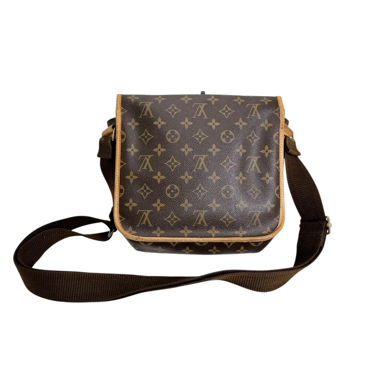 Louis Vuitton M40106 BosphorePM Monogram Canvas Brown Shoulder Bag