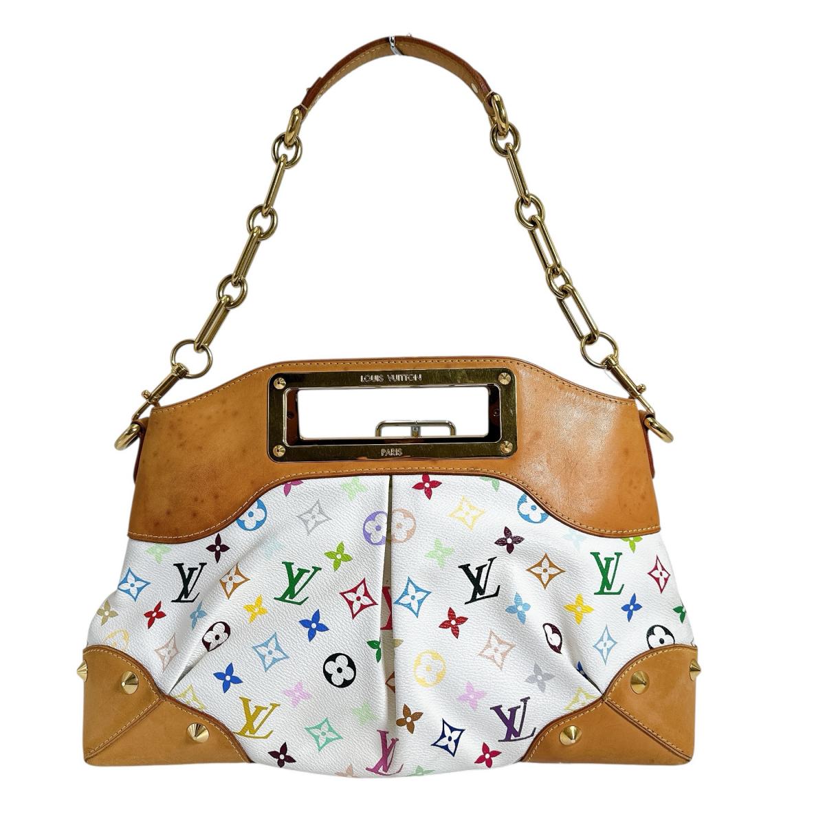 Louis Vuitton M40255 Bron Multi Judy MM Monogram Multicolor Handbag