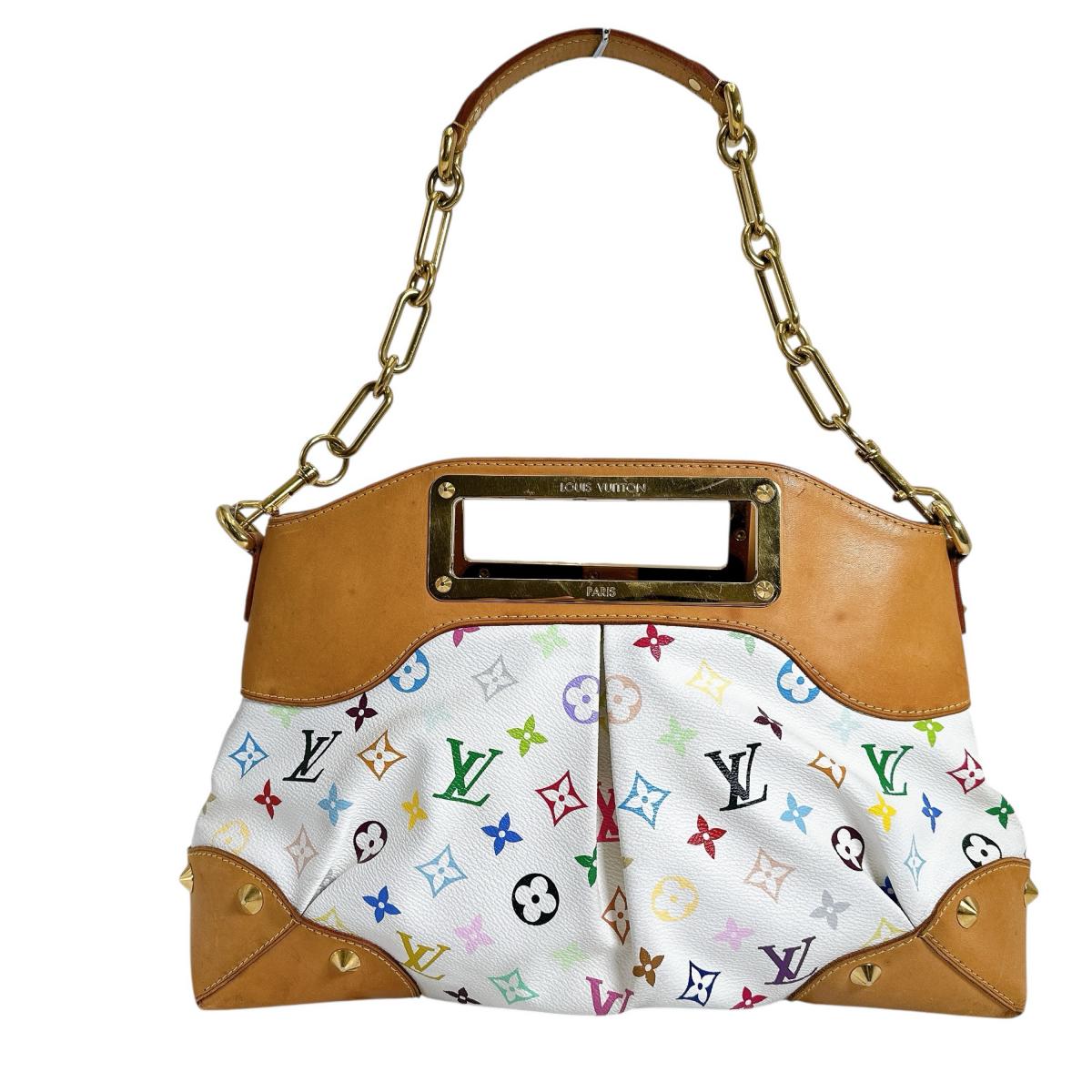 Louis Vuitton M40255 Bron Multi Judy MM Monogram Multicolor Handbag