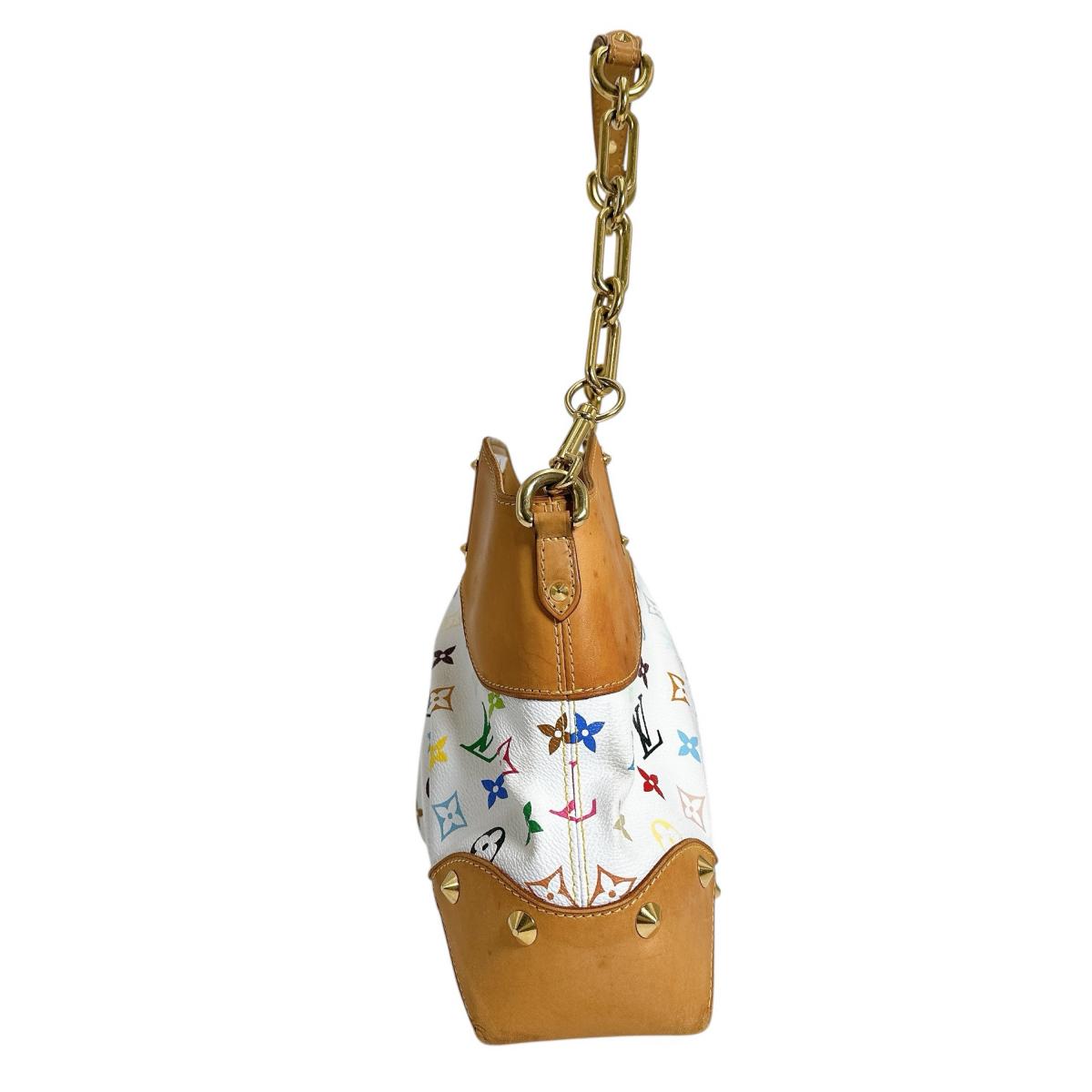 Louis Vuitton M40255 Bron Multi Judy MM Monogram Multicolor Handbag