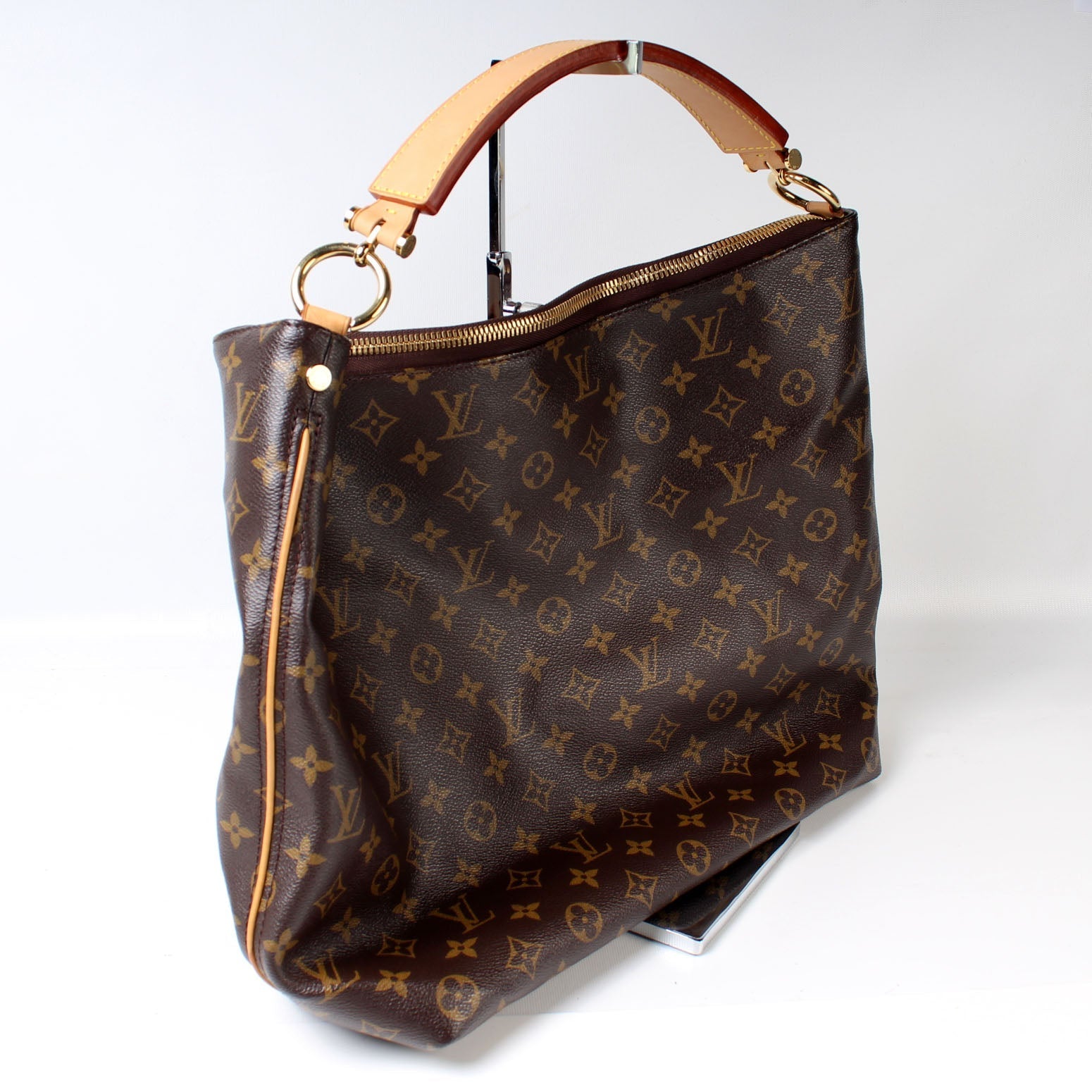 Louis Vuitton Sully Monogram MM Handbag Monogram 747Fbe2A