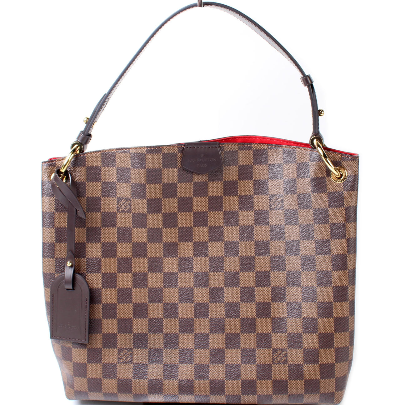 Louis Vuitton Graceful PM Ebene Damier Handbag Ebene 16