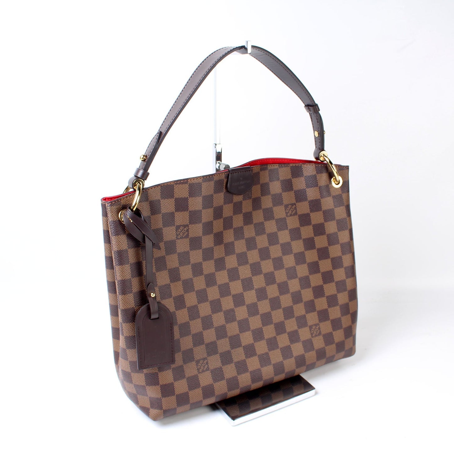 Louis Vuitton Graceful PM Ebene Damier Handbag Ebene 16