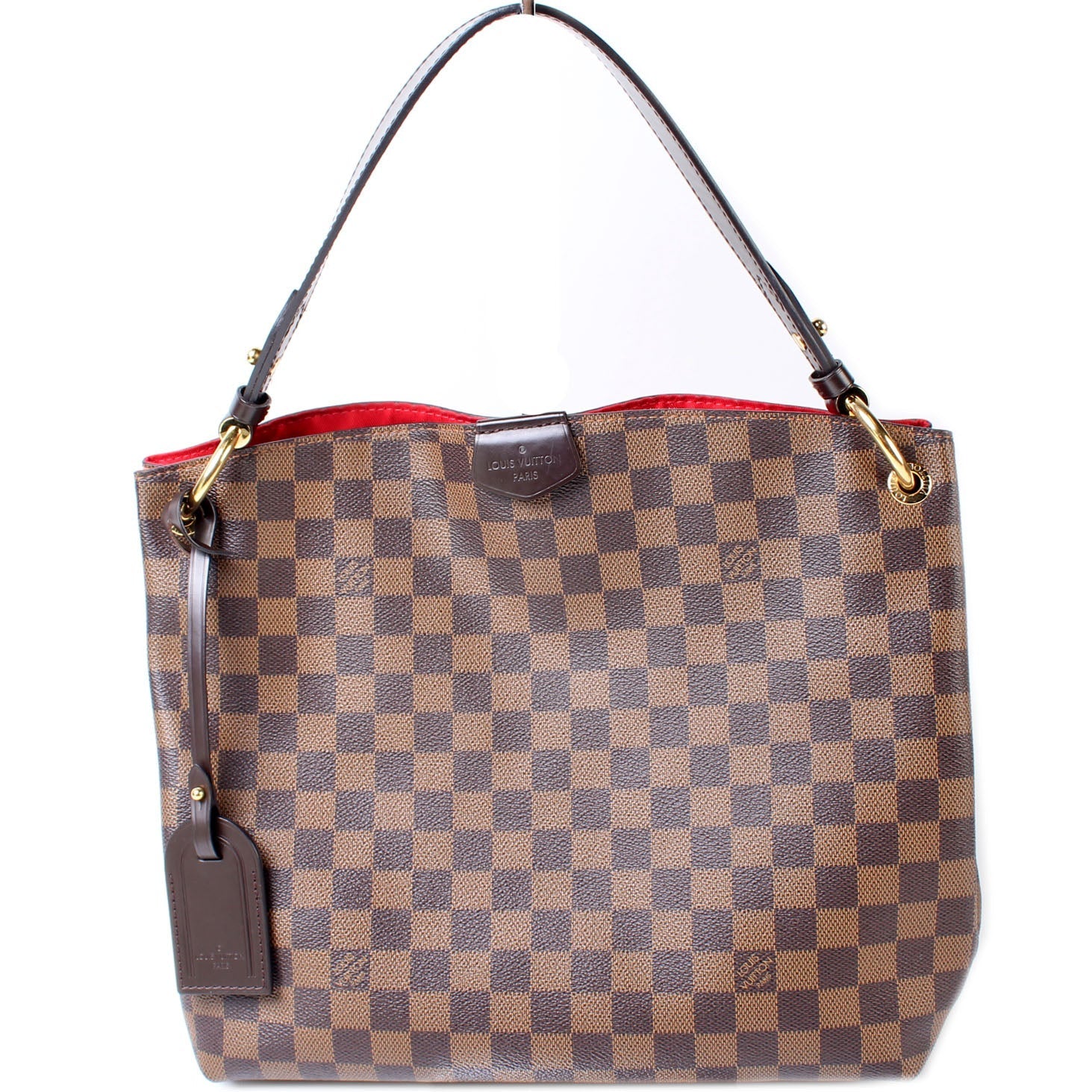 Louis Vuitton Graceful PM Ebene Damier Handbag Ebene 8