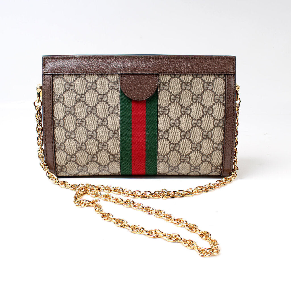 Gucci GG Supreme Ophidia Small Chain Travel Bag Chain 2