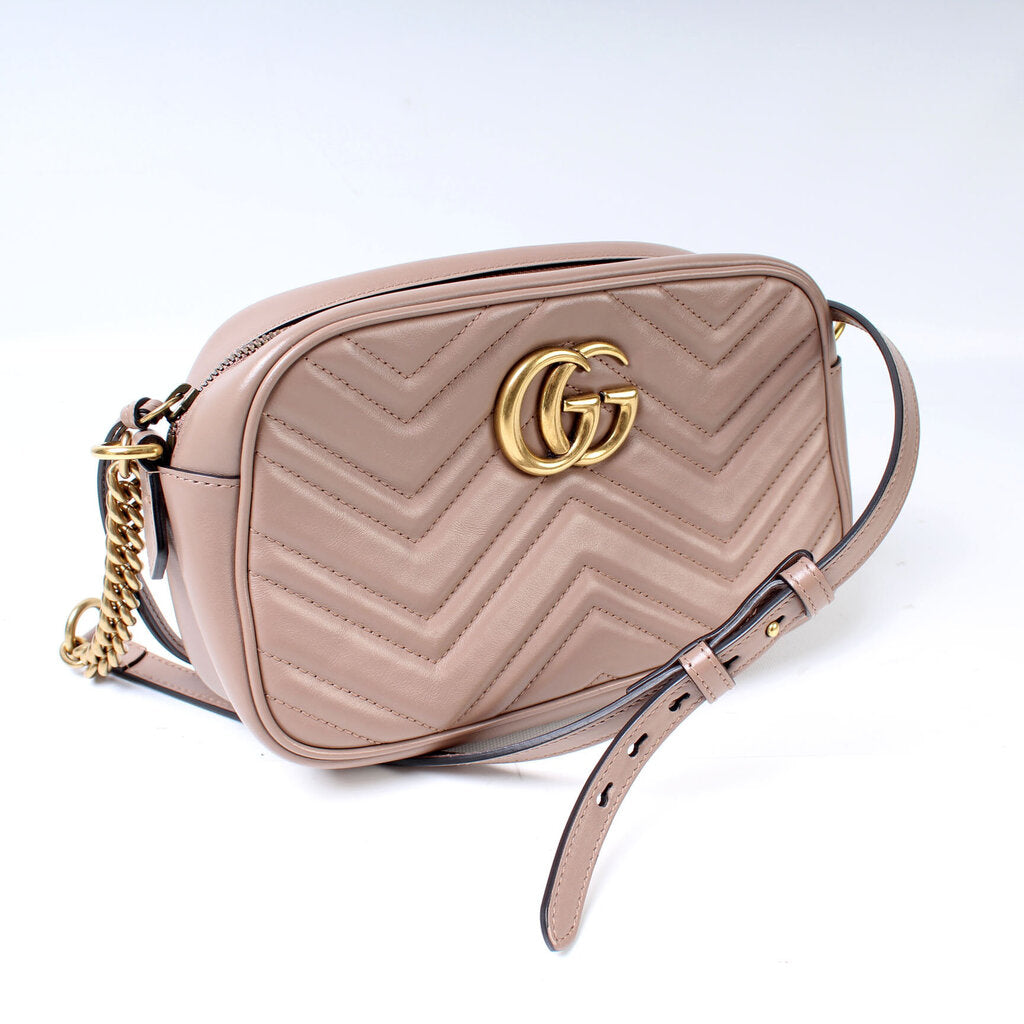 Gucci Marmont Camera Leather Small Crossbody Bag Camera 6