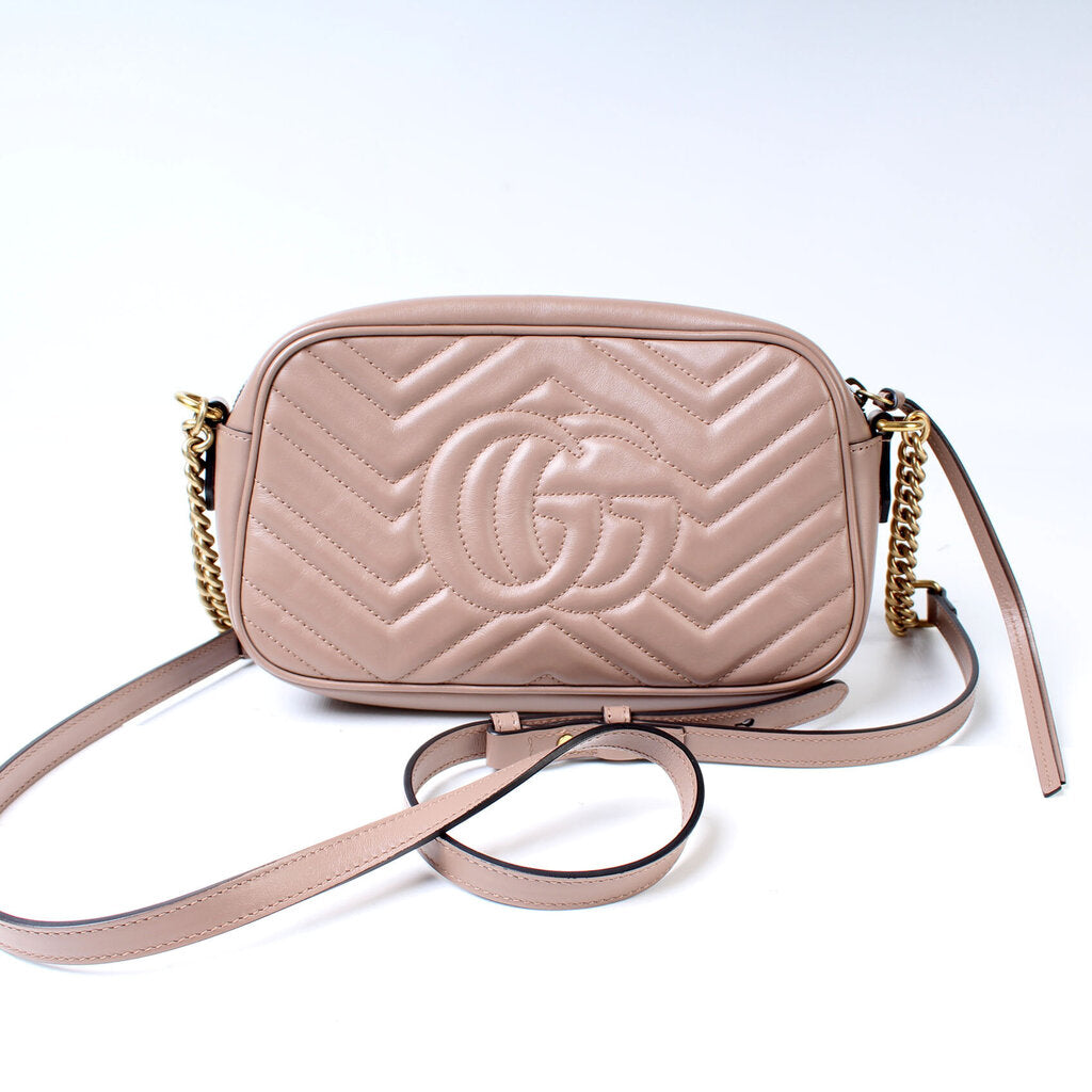Gucci Marmont Camera Leather Small Crossbody Bag Camera 6
