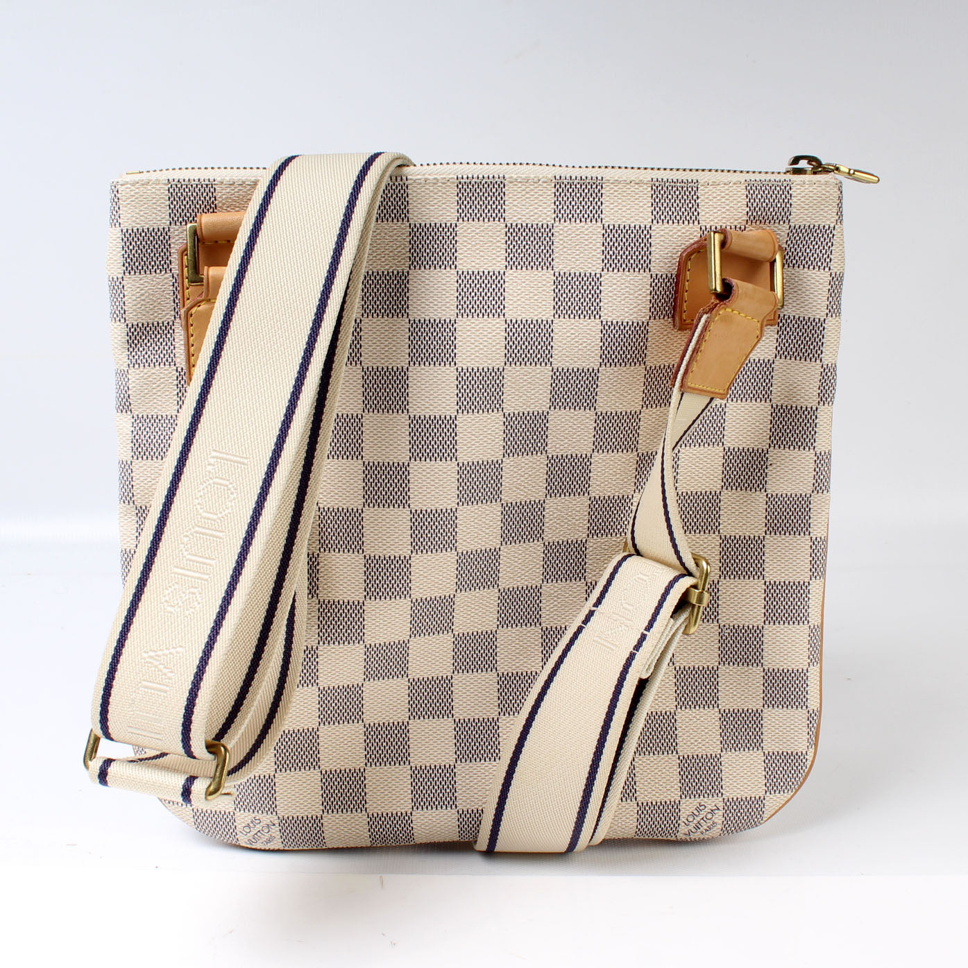 Louis Vuitton Pochette Bosphore Azur Damier Clutch Bag Azur 8