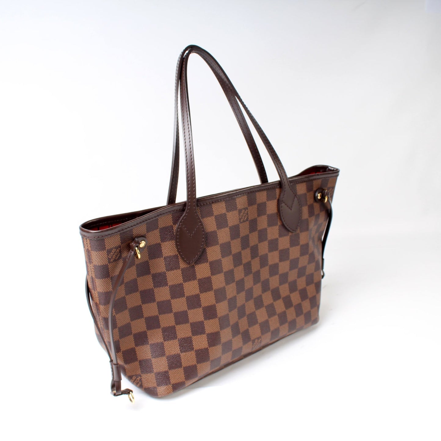 Louis Vuitton Neverfull PM Ebene Damier Tote Bag