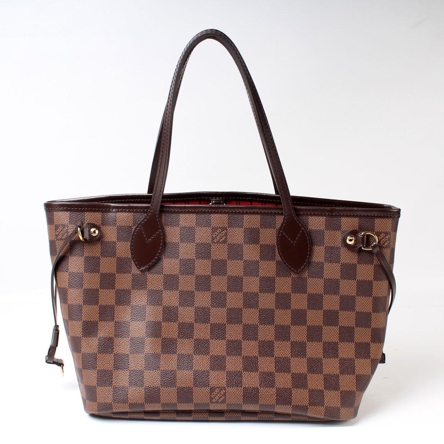Louis Vuitton Neverfull PM Ebene Damier Tote Bag