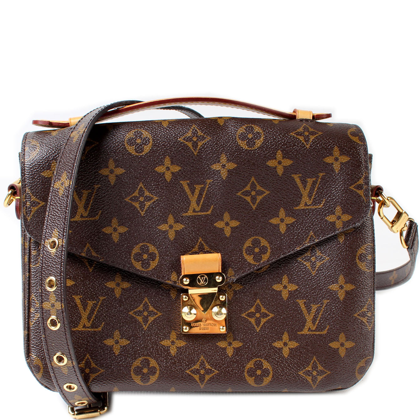 Louis Vuitton Pochette Metis Monogram Clutch Bag Metis Monogram