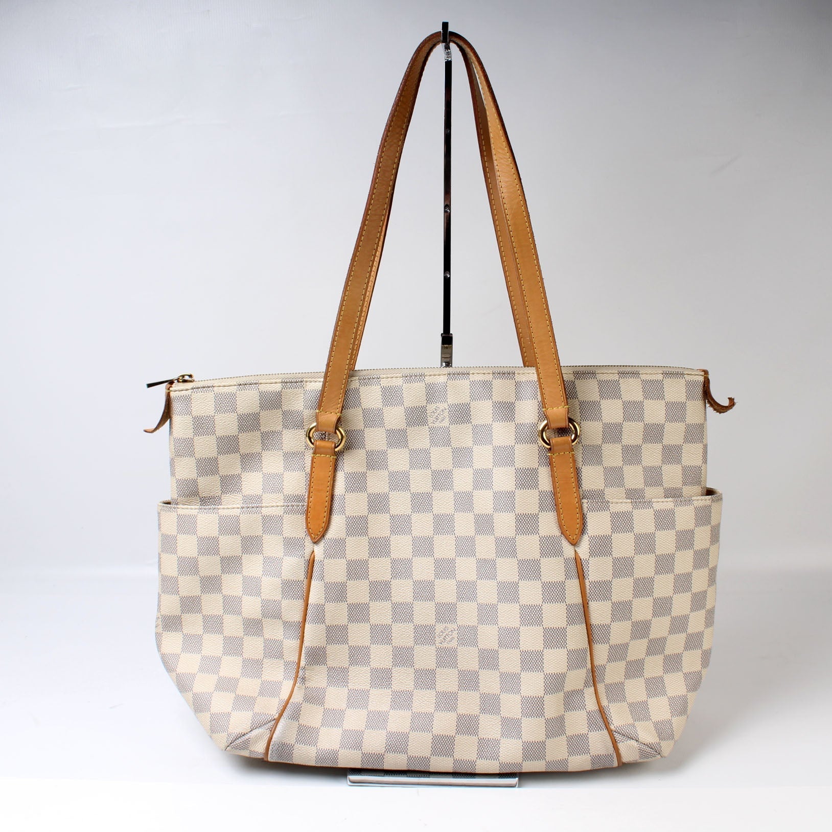 Louis Vuitton Totally Azur MM Damier Handbag 4
