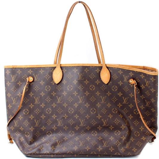 Louis Vuitton Neverfull GM Monogram Tote Bag Monogram 25