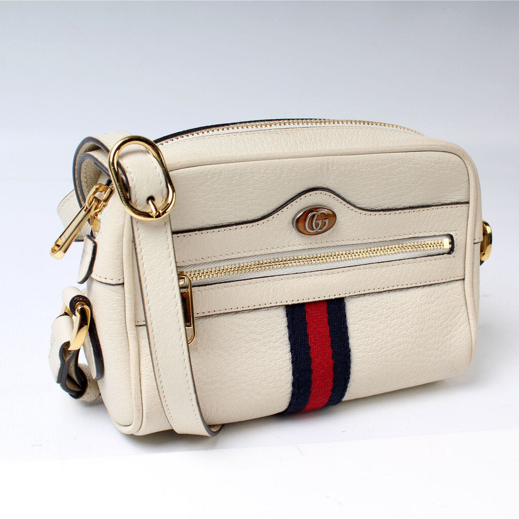 Gucci Ophidia Leather Mini Travel Bag