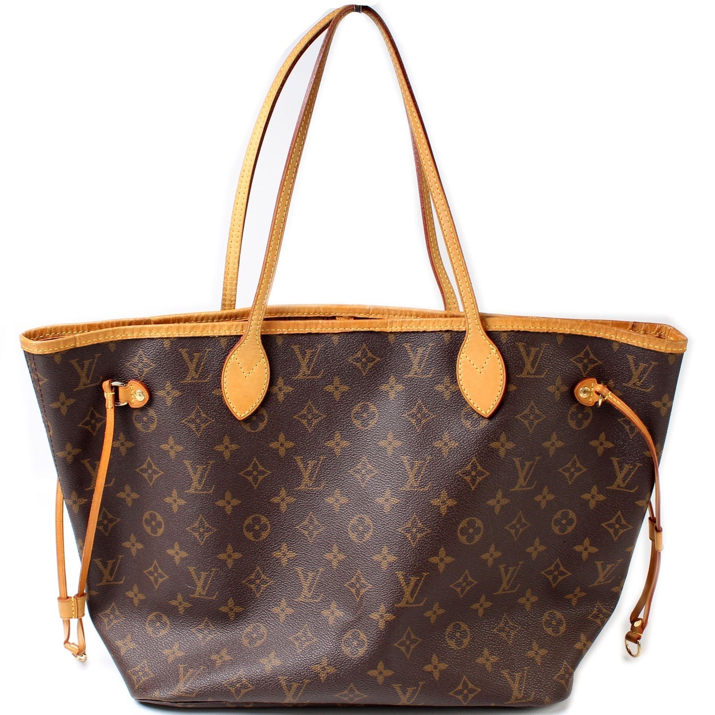 Louis Vuitton Neverfull MM Monogram Tote Bag Monogram 90