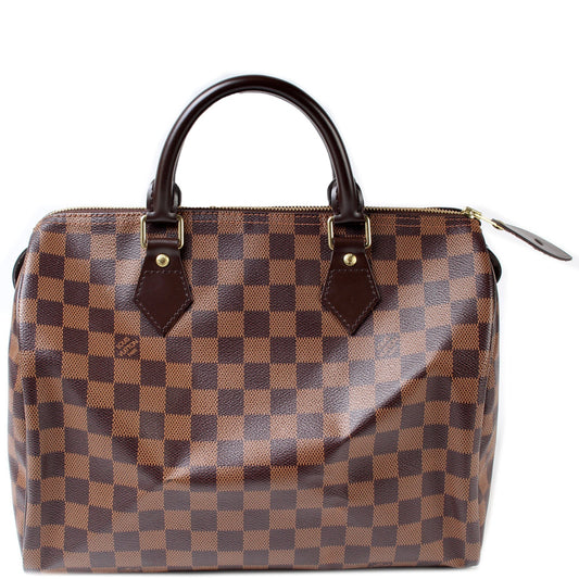 Louis Vuitton Speedy 30 Ebene Damier Handbag Ebene 17