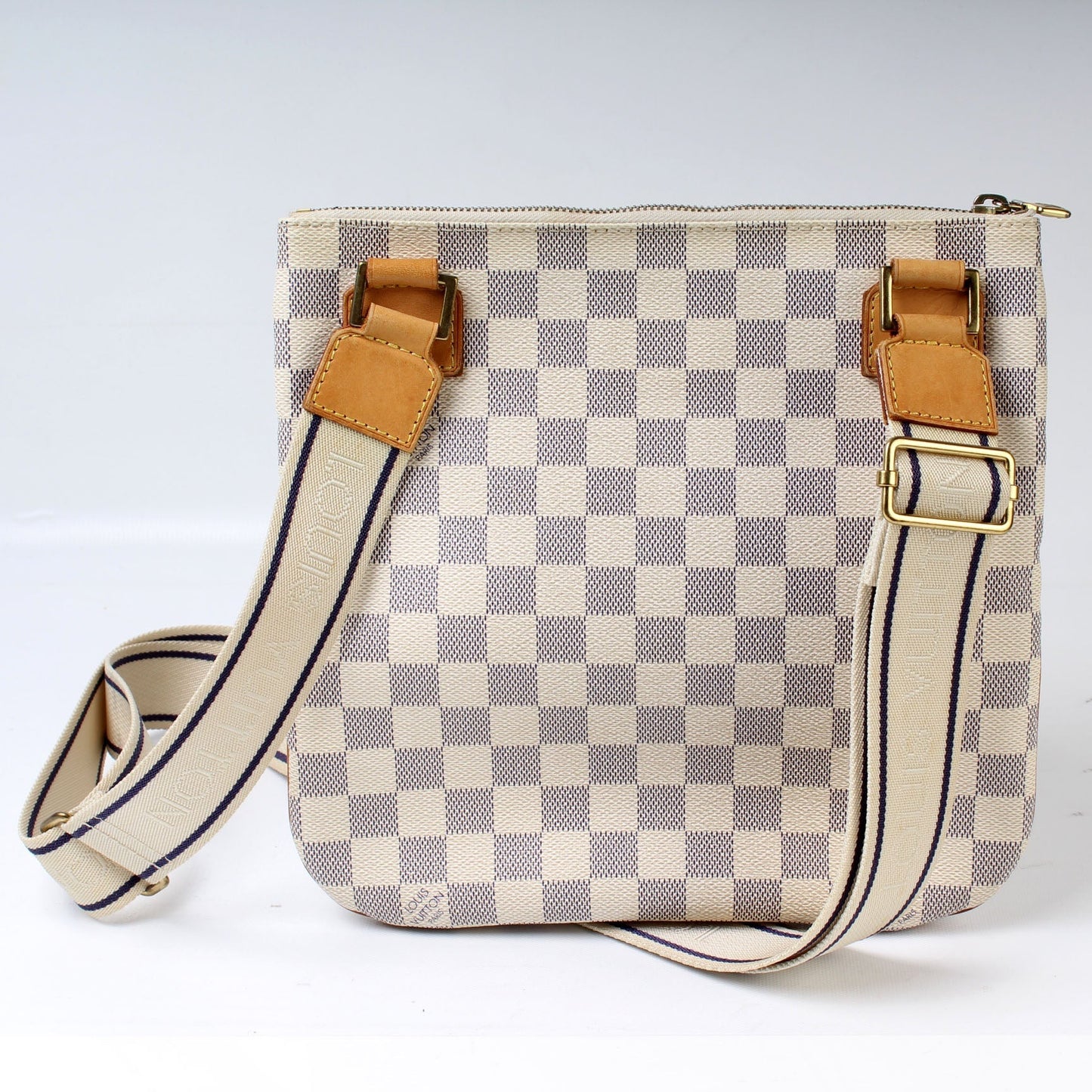 Louis Vuitton Pochette Bosphore Azur Damier Clutch Bag Azur 9