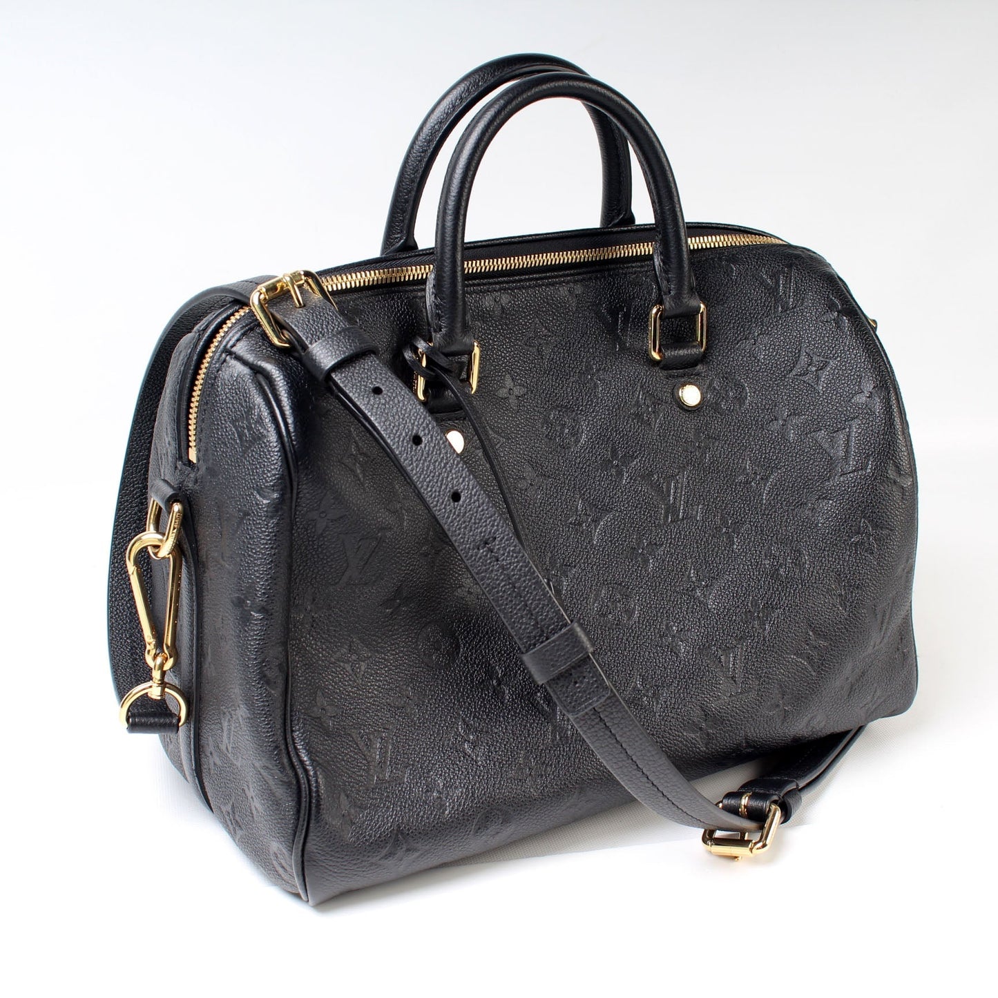 Louis Vuitton Speedy 30 Bandouliere Empreinte Handbag