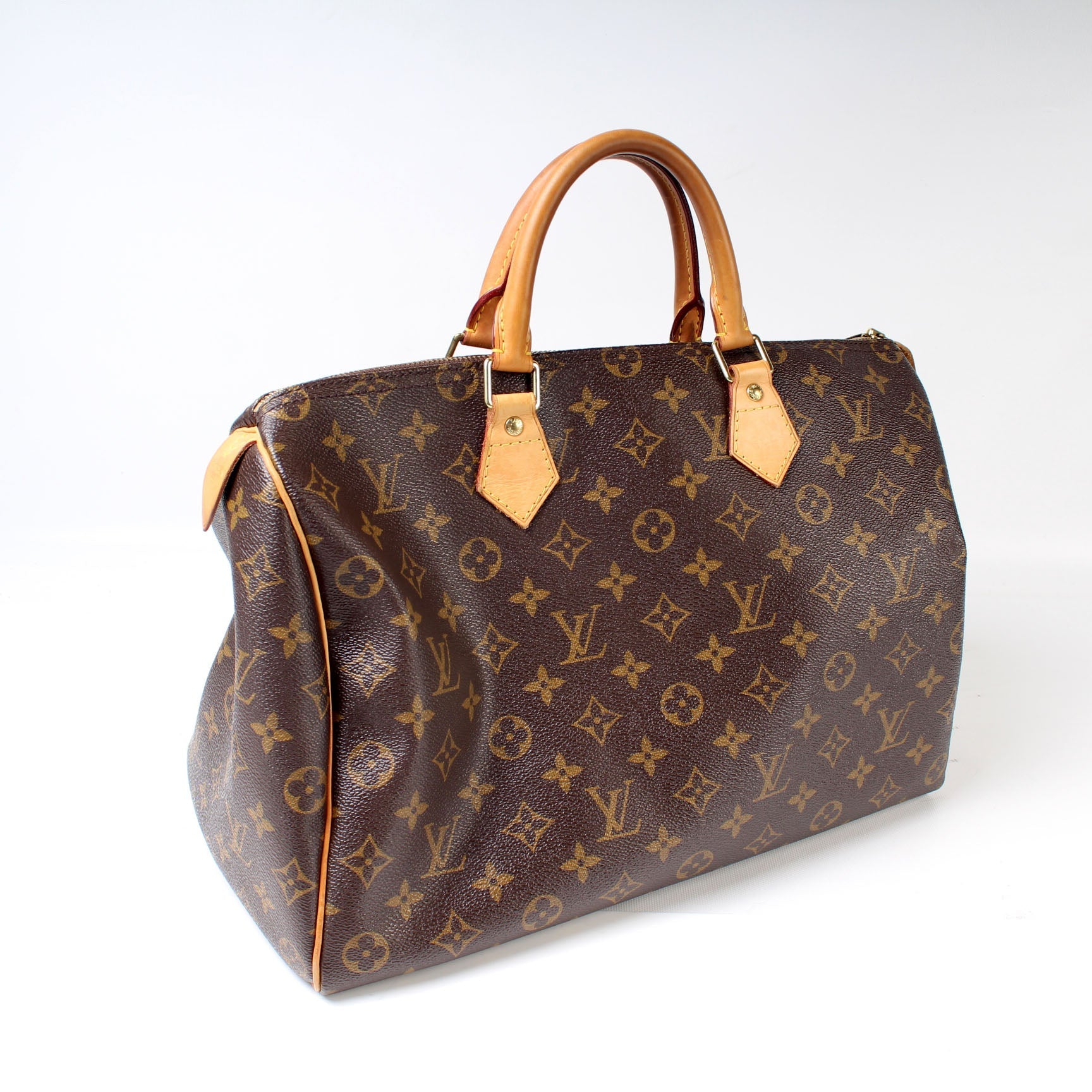 Louis Vuitton Speedy 35 Monogram Handbag Monogram 25