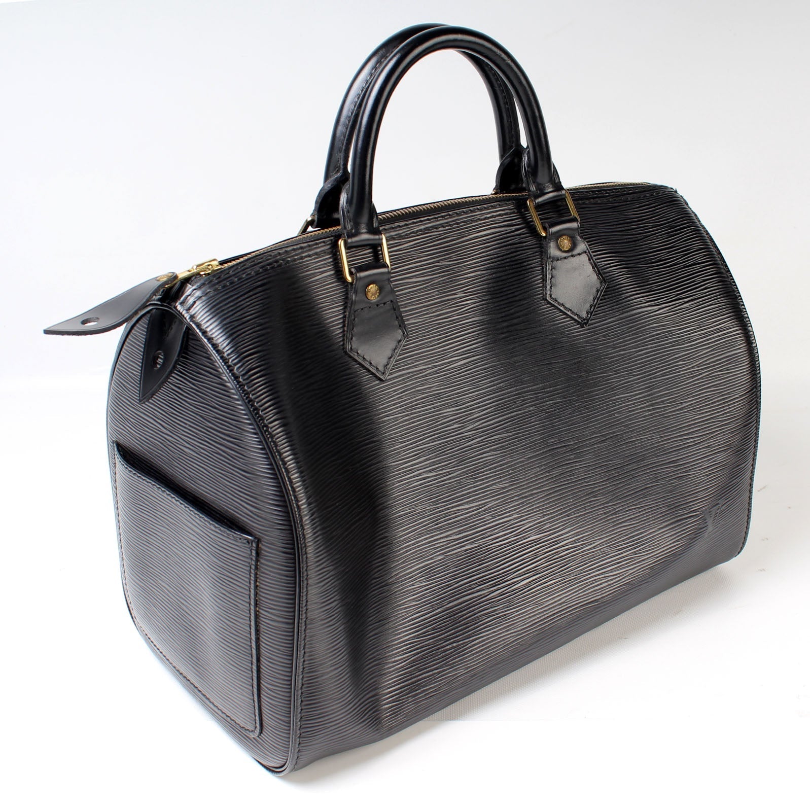 Louis Vuitton Speedy 30 Epi Handbag Epi 3