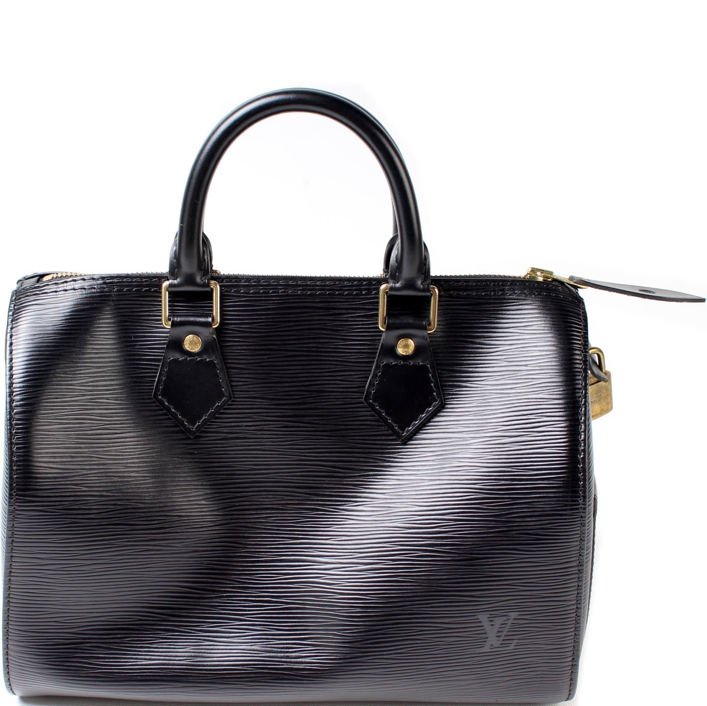 Louis Vuitton Speedy 25 Epi Handbag Epi 9