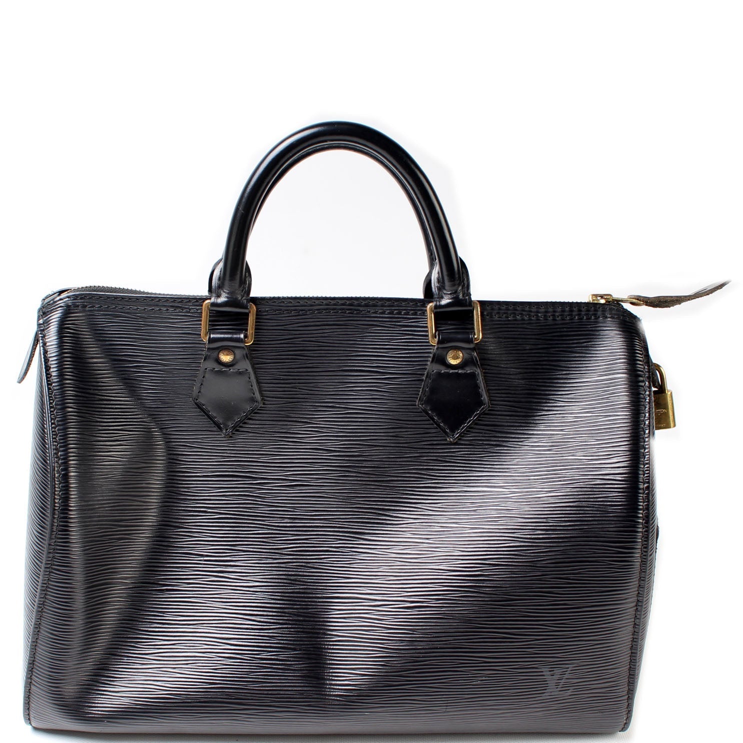 Louis Vuitton Speedy 30 Epi Handbag Epi 4