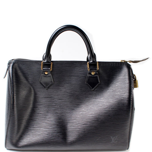 Louis Vuitton Speedy 30 Epi Handbag Epi 4